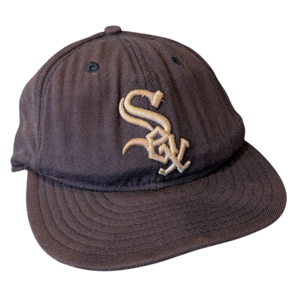 90s Fitted MLB Chicago White Sox Wool Baseball Hat